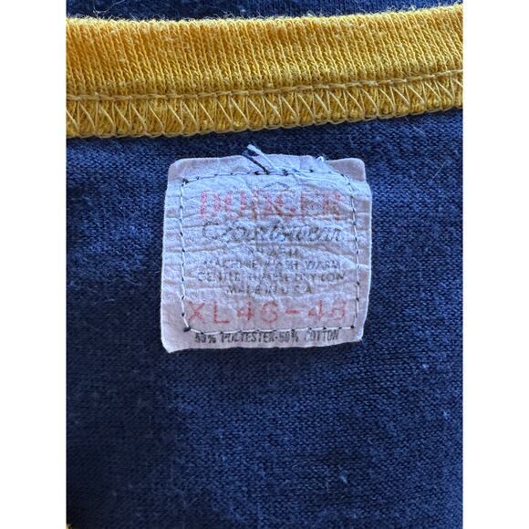 Vintage 1970s Astros 'Mobil Manager' Ringer Tee Size Medium - Picture 4 of 7